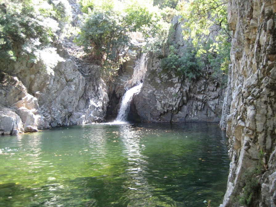 2η βάθρα στο Φαράγγι του Φονιά